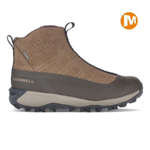 Pánské Trekové Boty Merrell Thermo Snowdrift Zip Mid Shell Hnědé (CZ. DPBOX)